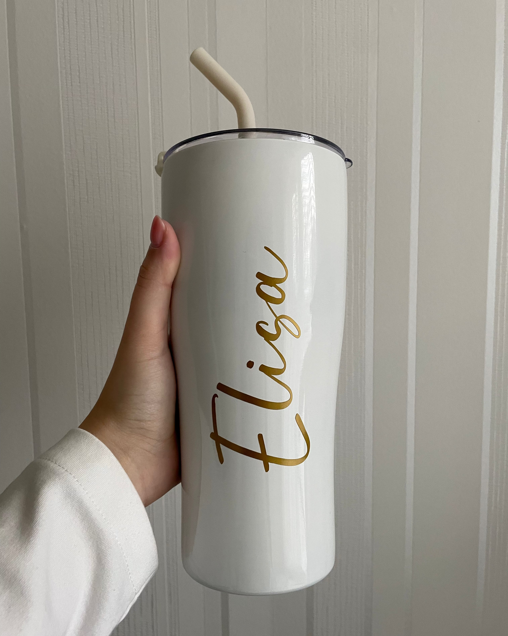 Thermobeker met naam