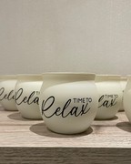 Kaars met gepersonaliseerde tekst