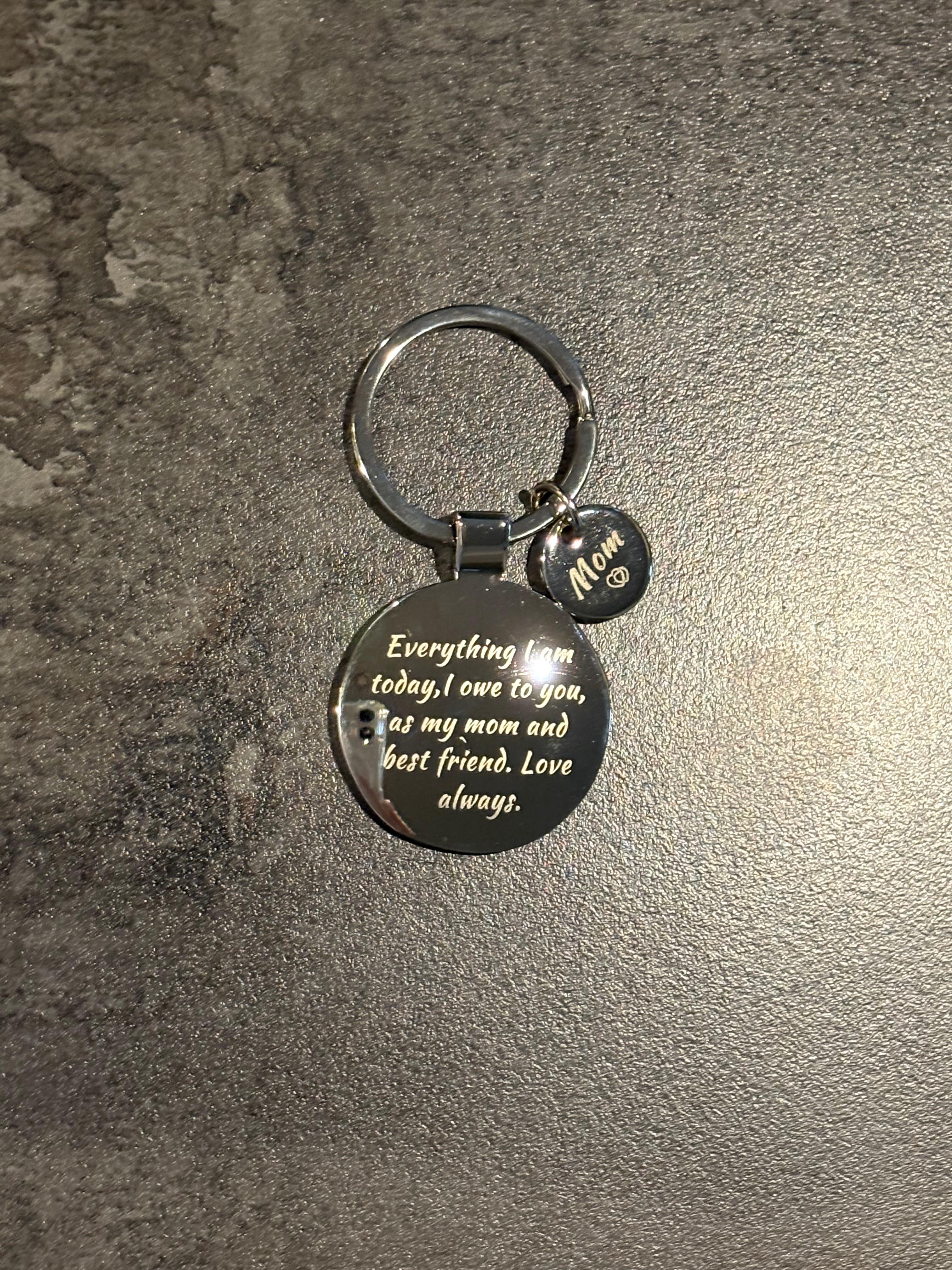 Mom sleutelhanger met foto