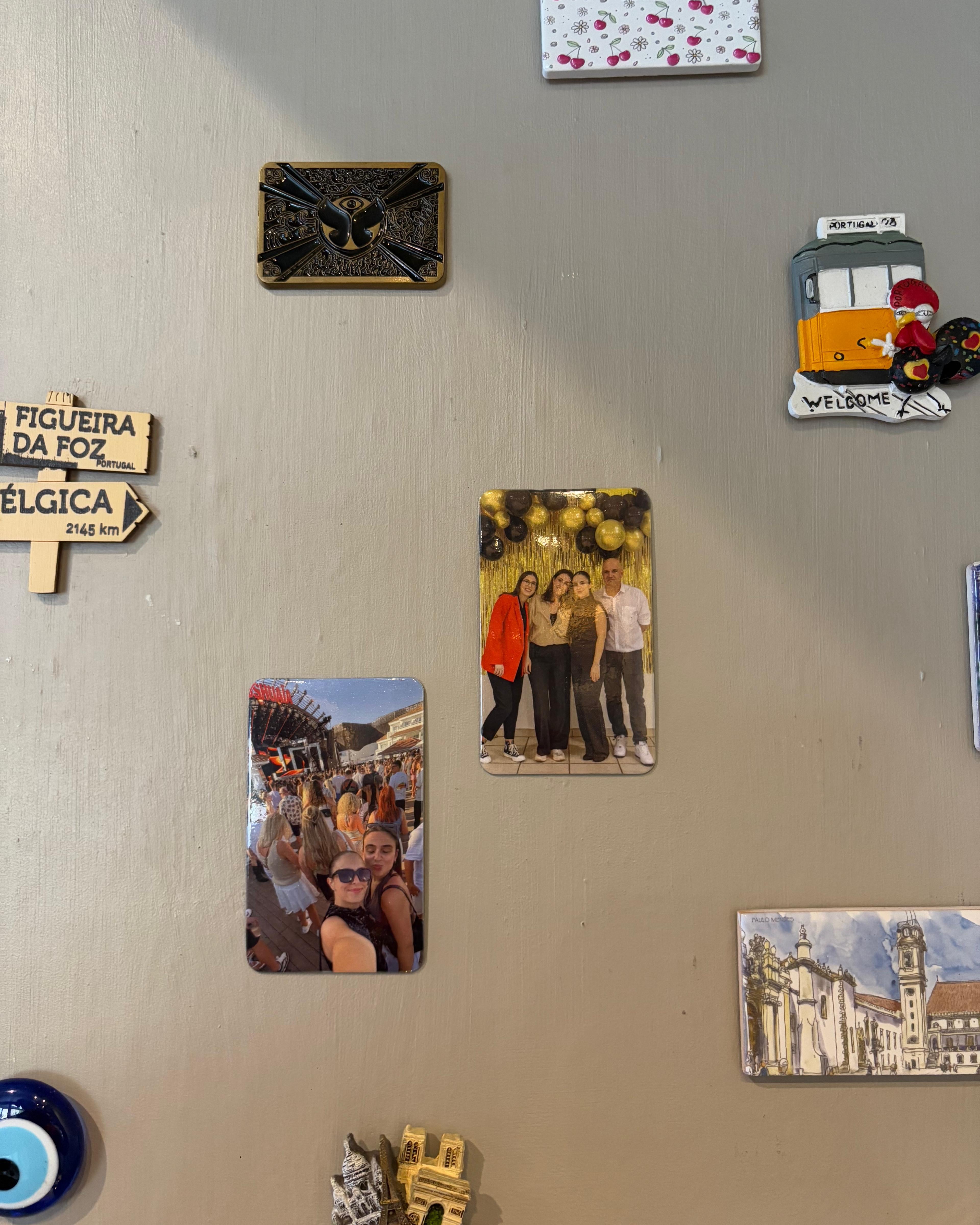 Rechthoekige magneet met foto