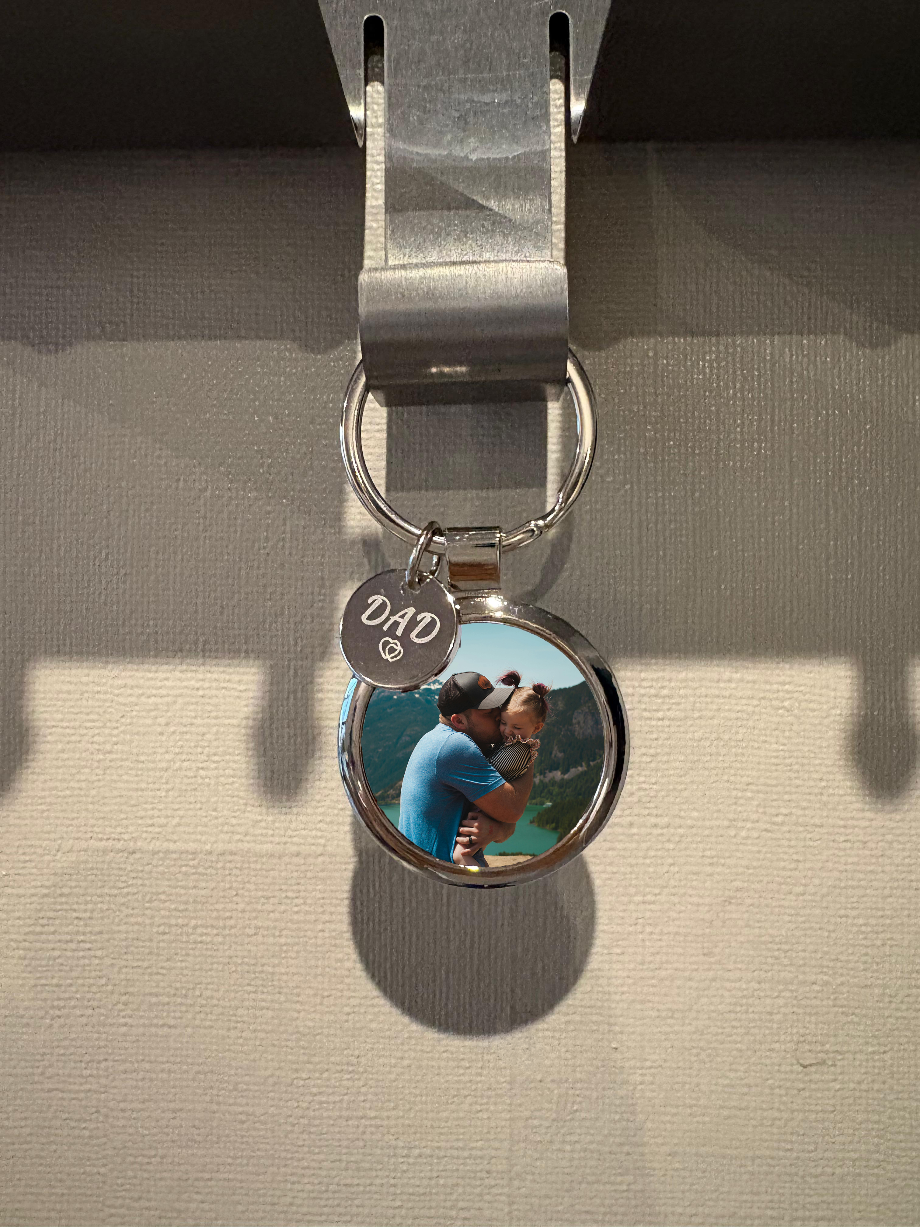 Dad sleutelhanger met foto