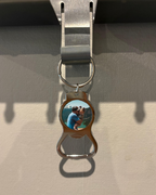 Sleutelhanger flesopener met foto