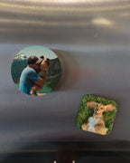 Ronde bieropener met foto